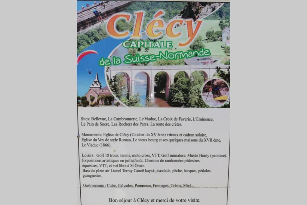 La Maison Reseau Cycle Et Gites Clécy Buitenkant foto