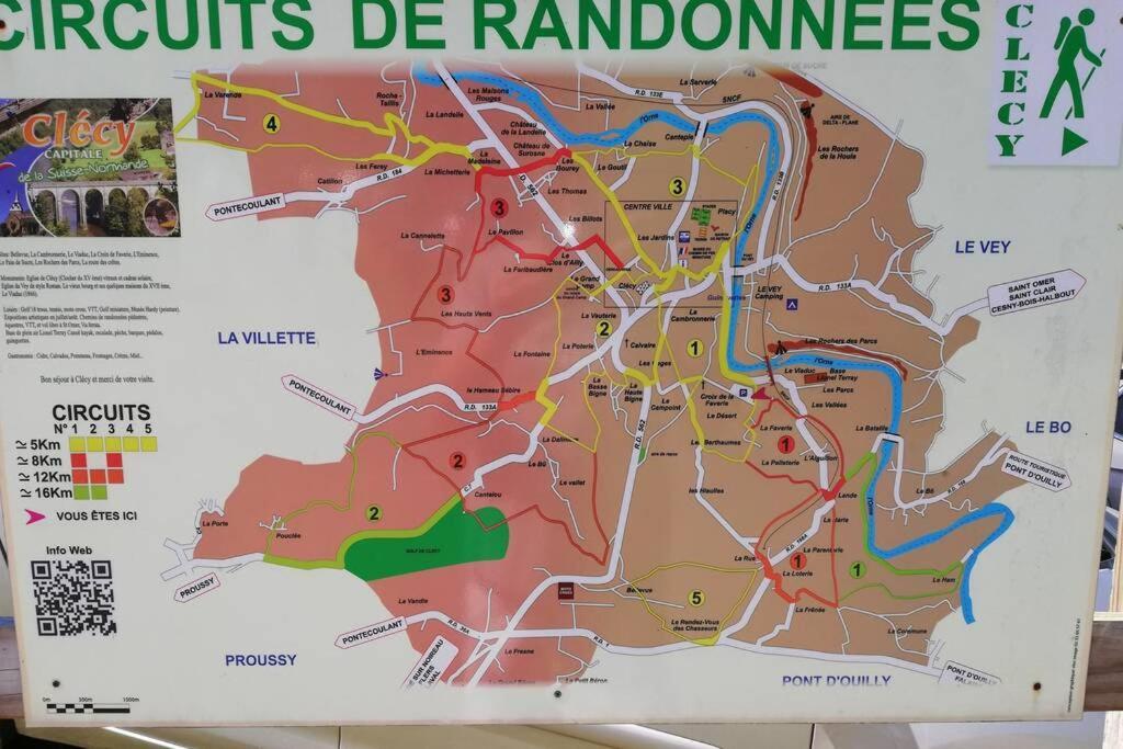 La Maison Reseau Cycle Et Gites Clécy Buitenkant foto